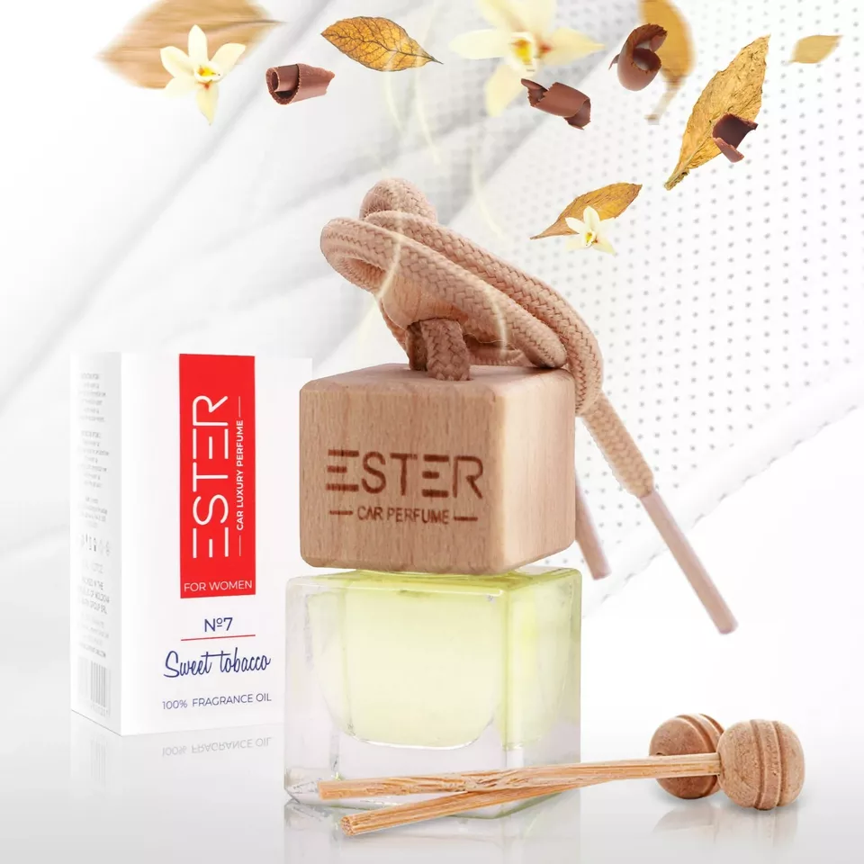Nr. 7 Sweet Tobaco: Car Luxury Perfume, For Women in box