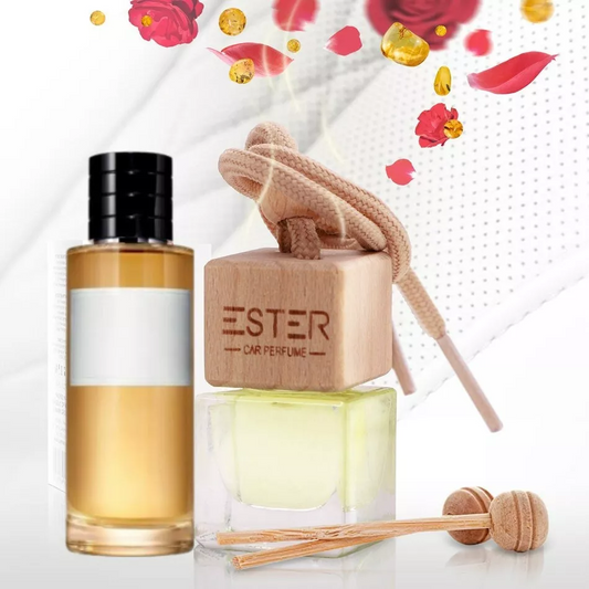 Nr. 8 Ambre Noir: Car Luxury Perfume, For Women (spicy, citrus, rose, woody, sweet)